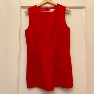 Doncaster red mini dress